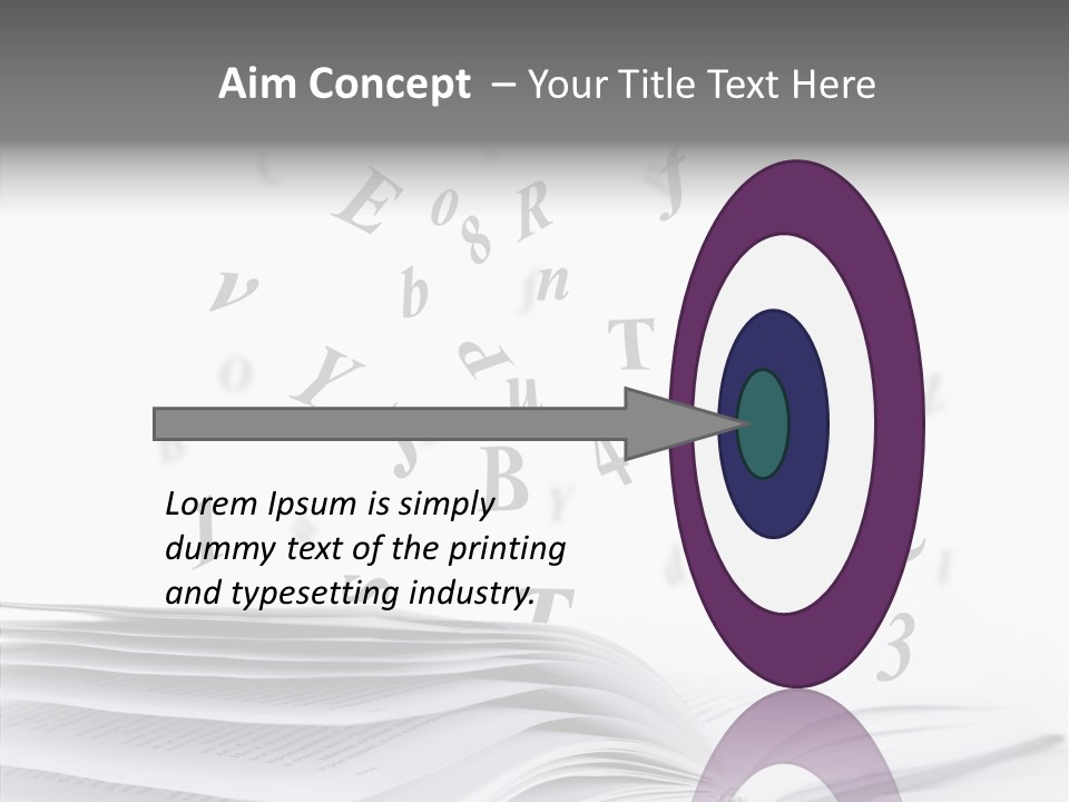 Elderly White Old PowerPoint Template