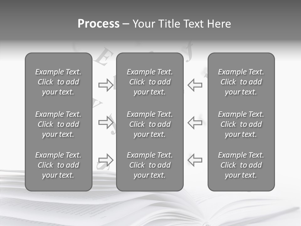 Elderly White Old PowerPoint Template