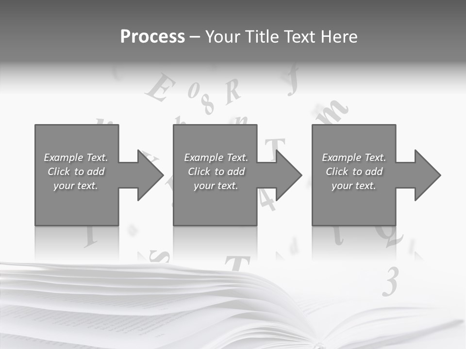 Elderly White Old PowerPoint Template