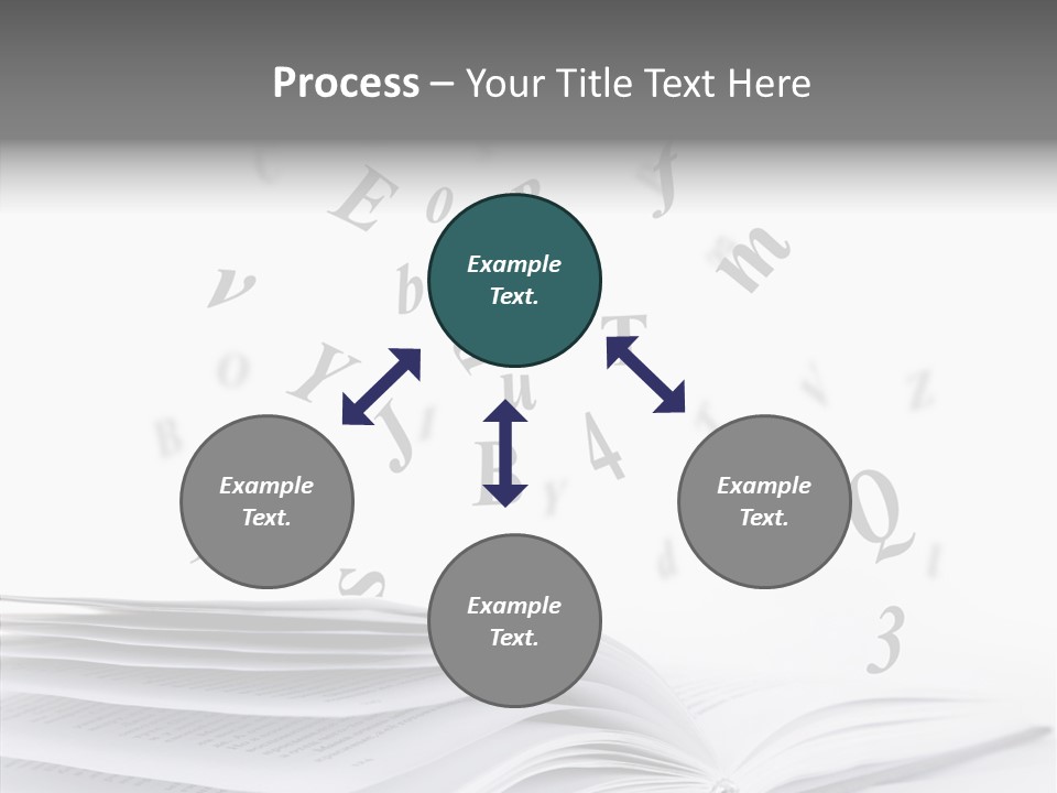Elderly White Old PowerPoint Template