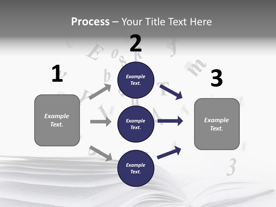 Elderly White Old PowerPoint Template