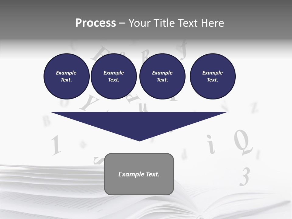 Elderly White Old PowerPoint Template