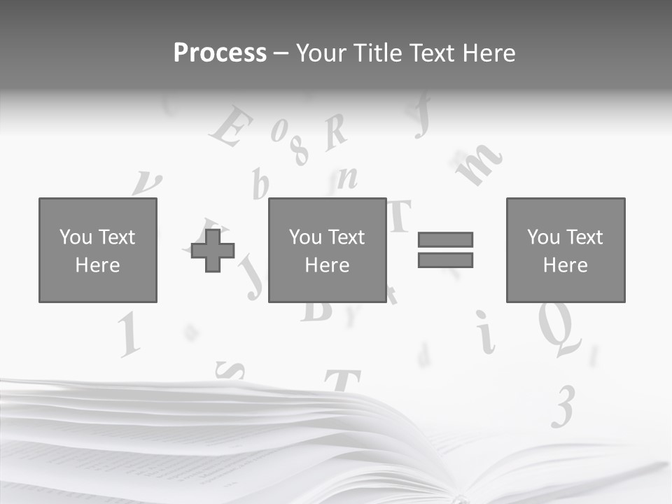 Elderly White Old PowerPoint Template