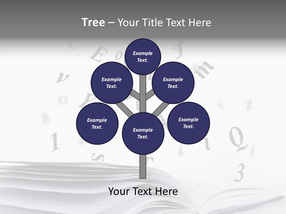 Elderly White Old PowerPoint Template