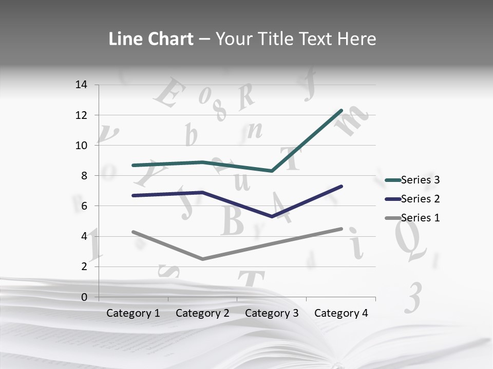 Elderly White Old PowerPoint Template