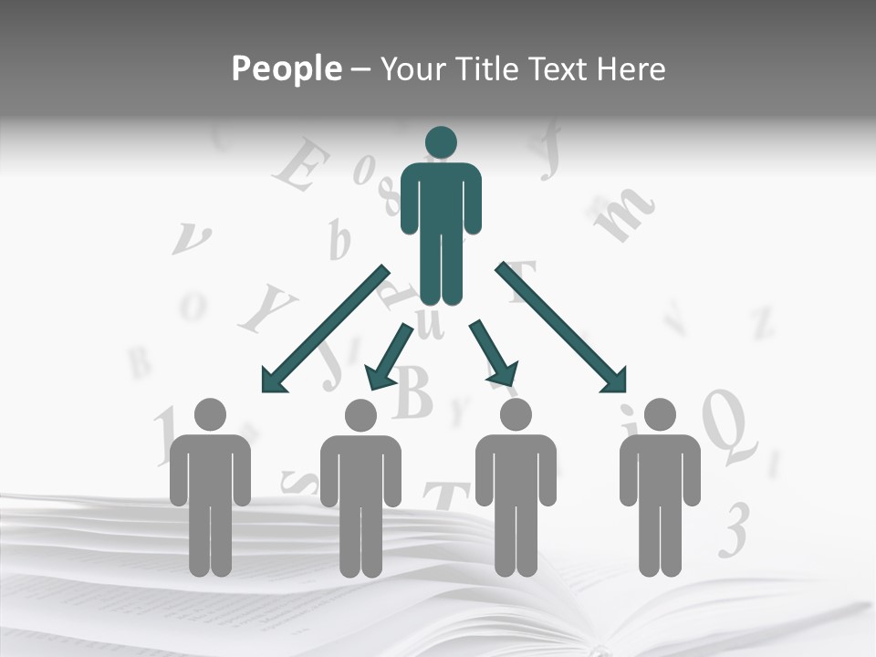 Elderly White Old PowerPoint Template