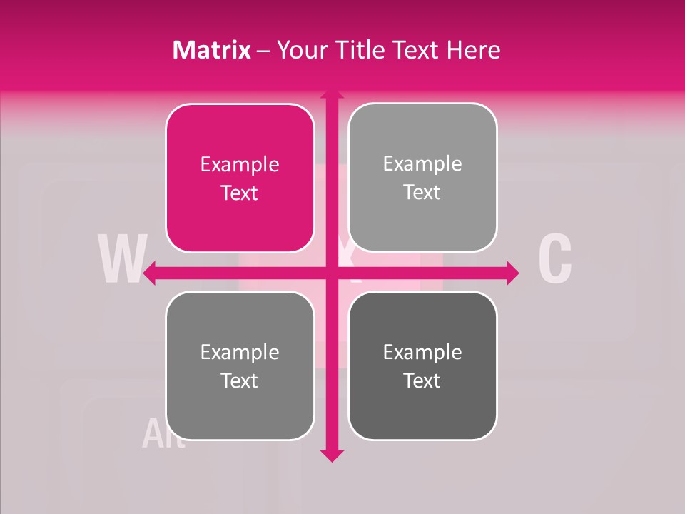 Adult Grandmother Holding Hands PowerPoint Template