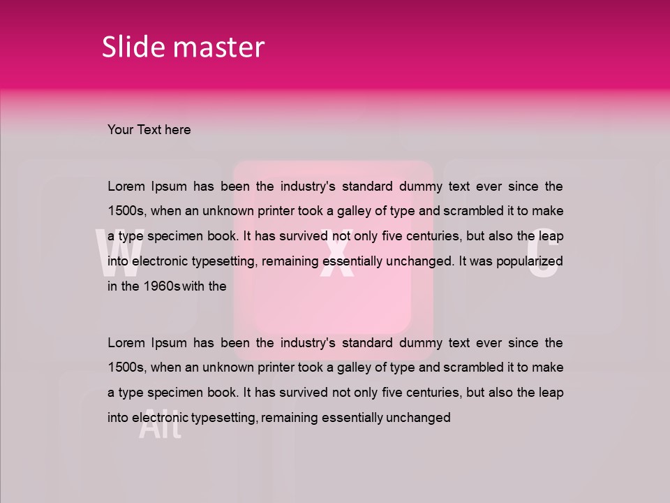 Adult Grandmother Holding Hands PowerPoint Template