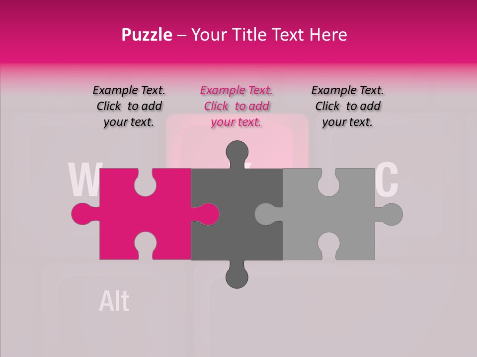 Adult Grandmother Holding Hands PowerPoint Template