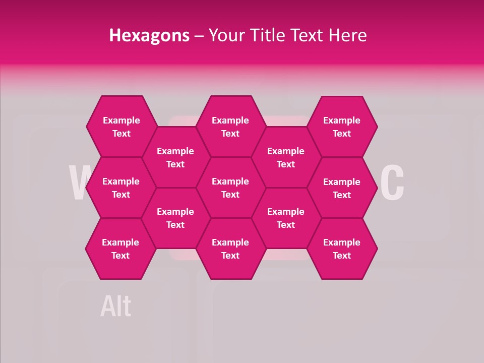 Adult Grandmother Holding Hands PowerPoint Template