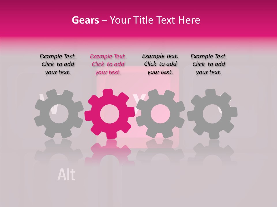 Adult Grandmother Holding Hands PowerPoint Template