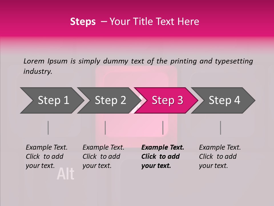 Adult Grandmother Holding Hands PowerPoint Template
