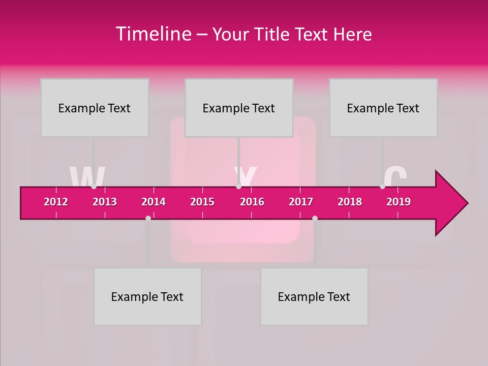 Adult Grandmother Holding Hands PowerPoint Template