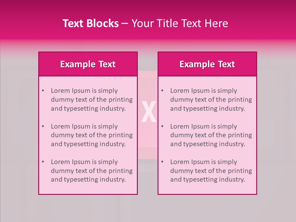 Adult Grandmother Holding Hands PowerPoint Template
