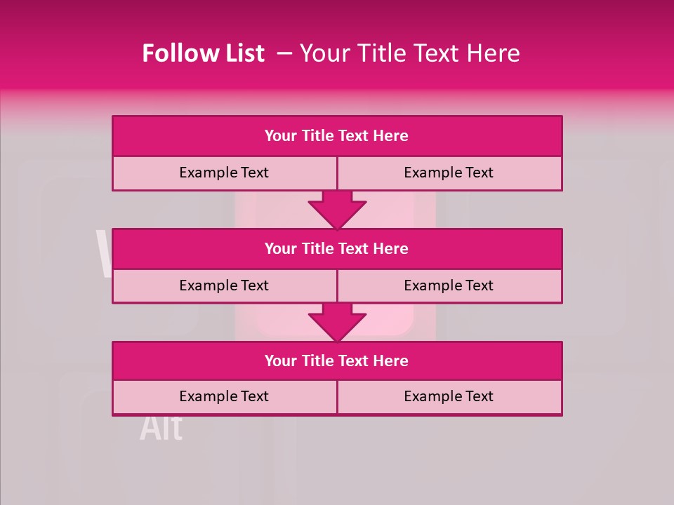 Adult Grandmother Holding Hands PowerPoint Template