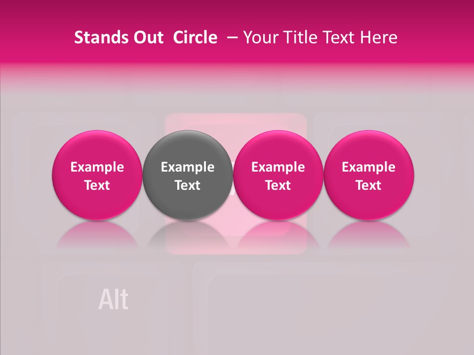 Adult Grandmother Holding Hands PowerPoint Template