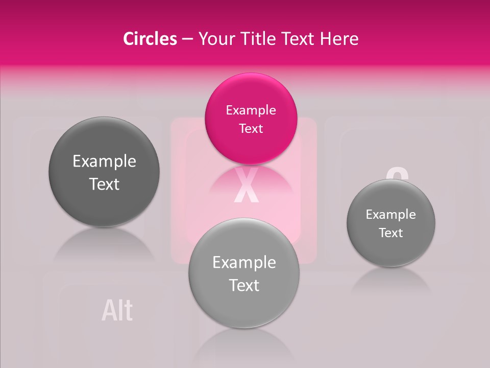 Adult Grandmother Holding Hands PowerPoint Template