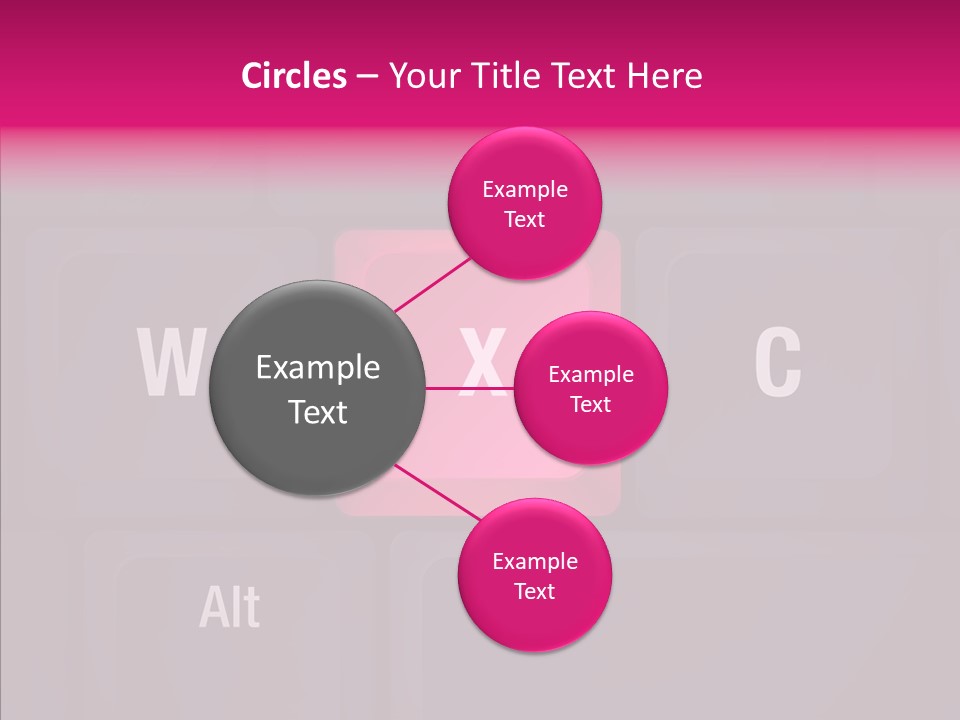 Adult Grandmother Holding Hands PowerPoint Template