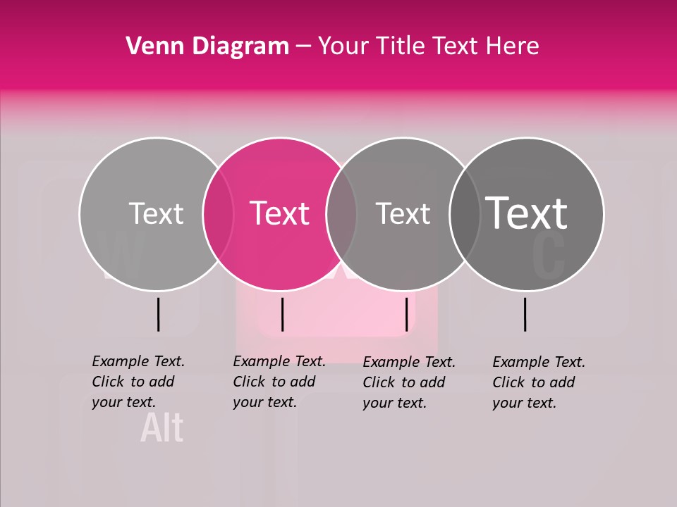 Adult Grandmother Holding Hands PowerPoint Template