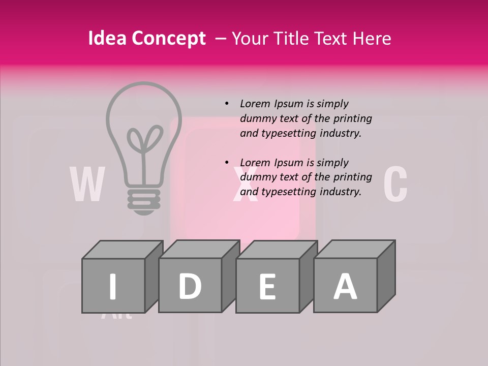 Adult Grandmother Holding Hands PowerPoint Template