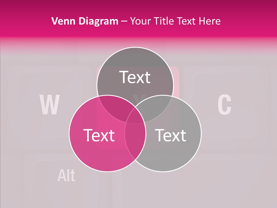 Adult Grandmother Holding Hands PowerPoint Template