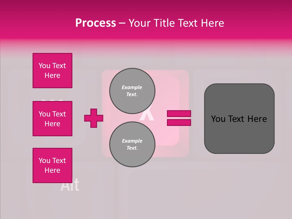 Adult Grandmother Holding Hands PowerPoint Template