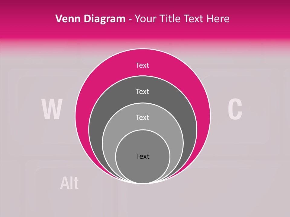 Adult Grandmother Holding Hands PowerPoint Template