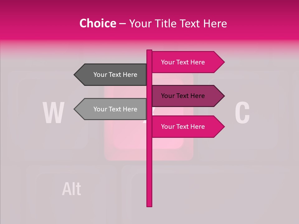 Adult Grandmother Holding Hands PowerPoint Template