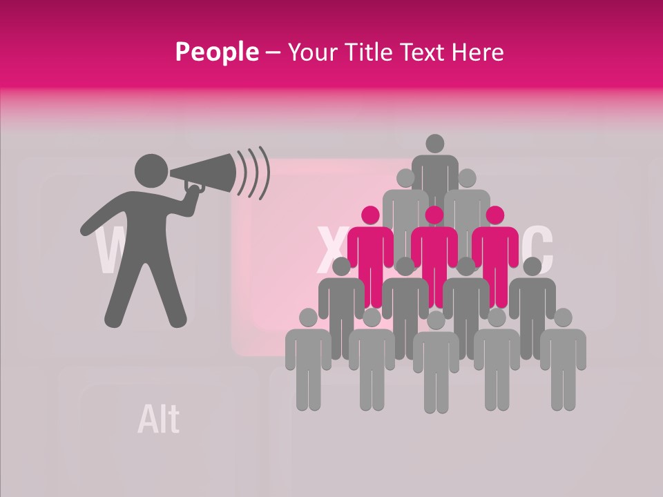 Adult Grandmother Holding Hands PowerPoint Template