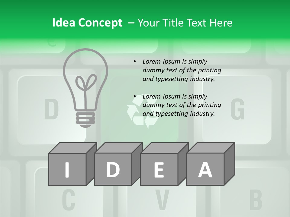 White Background Sharing Help PowerPoint Template