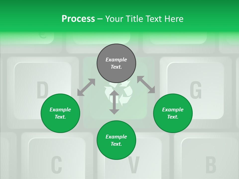 White Background Sharing Help PowerPoint Template