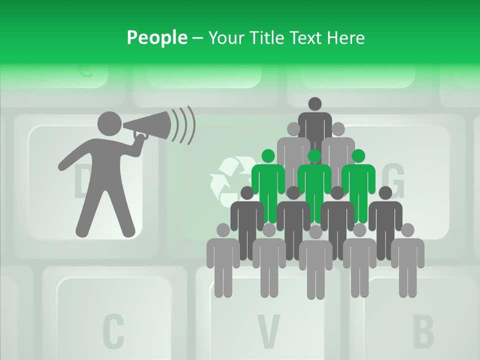 White Background Sharing Help PowerPoint Template