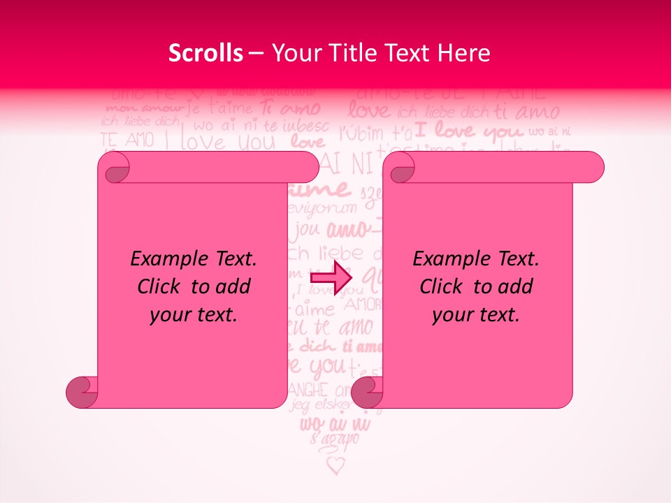 Senior  White Caregiver PowerPoint Template