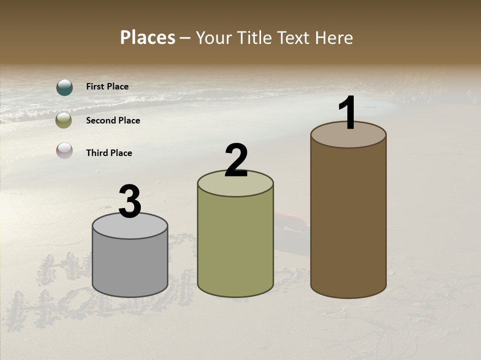 Finger Women Hold PowerPoint Template