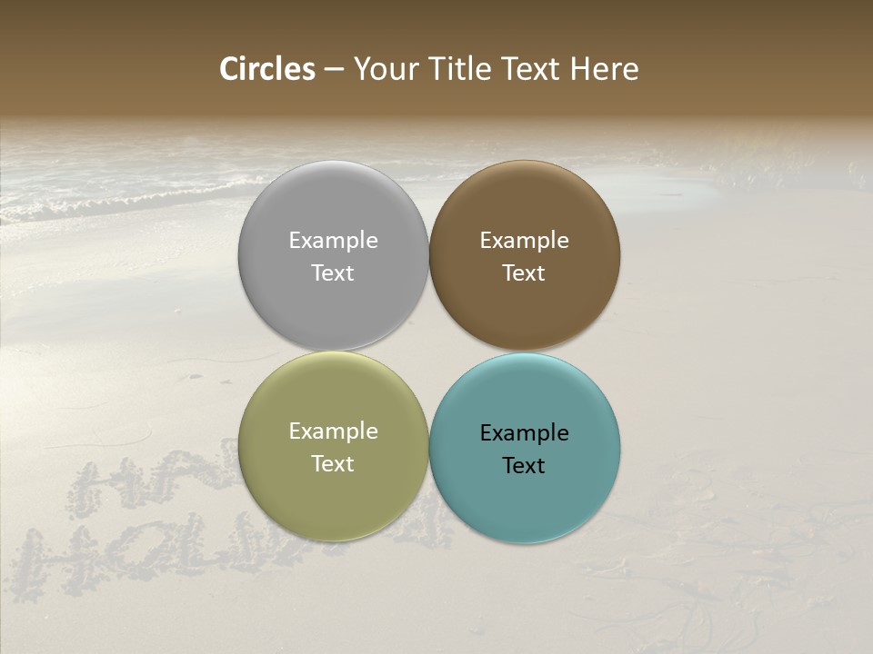 Finger Women Hold PowerPoint Template