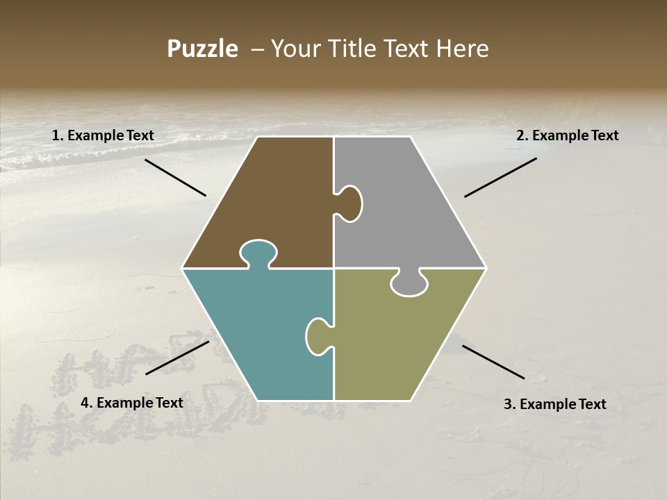 Finger Women Hold PowerPoint Template