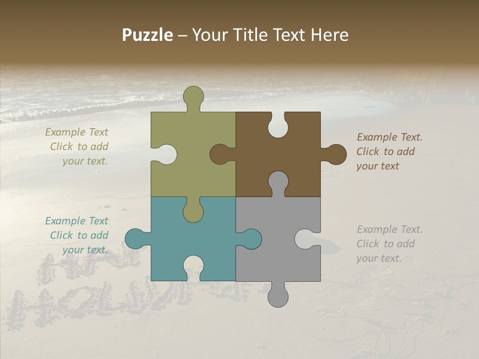 Finger Women Hold PowerPoint Template