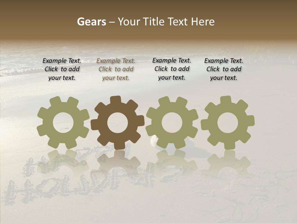 Finger Women Hold PowerPoint Template