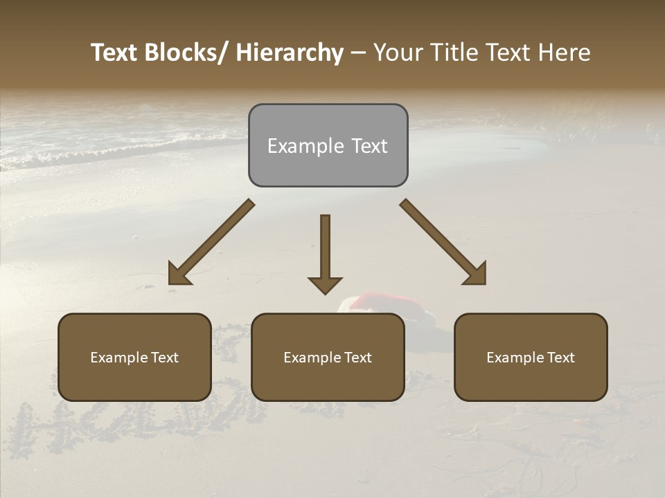 Finger Women Hold PowerPoint Template