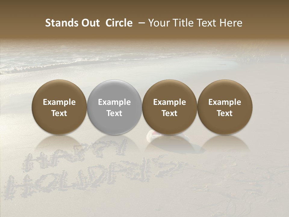 Finger Women Hold PowerPoint Template