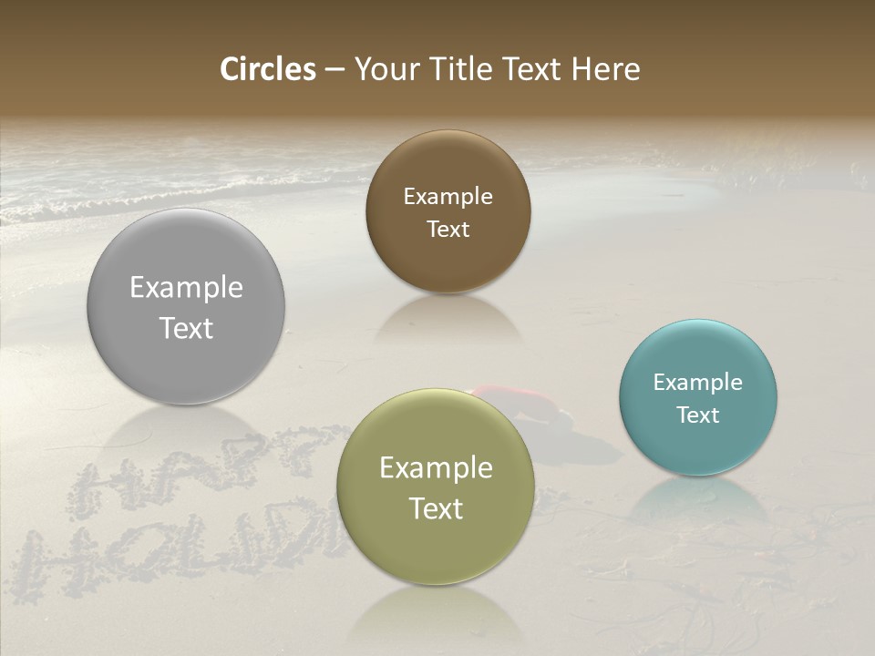 Finger Women Hold PowerPoint Template