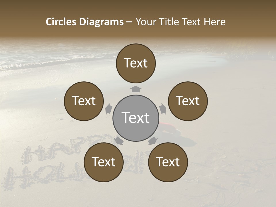 Finger Women Hold PowerPoint Template