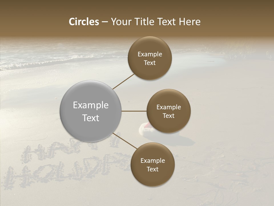 Finger Women Hold PowerPoint Template