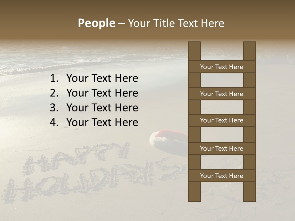 Finger Women Hold PowerPoint Template