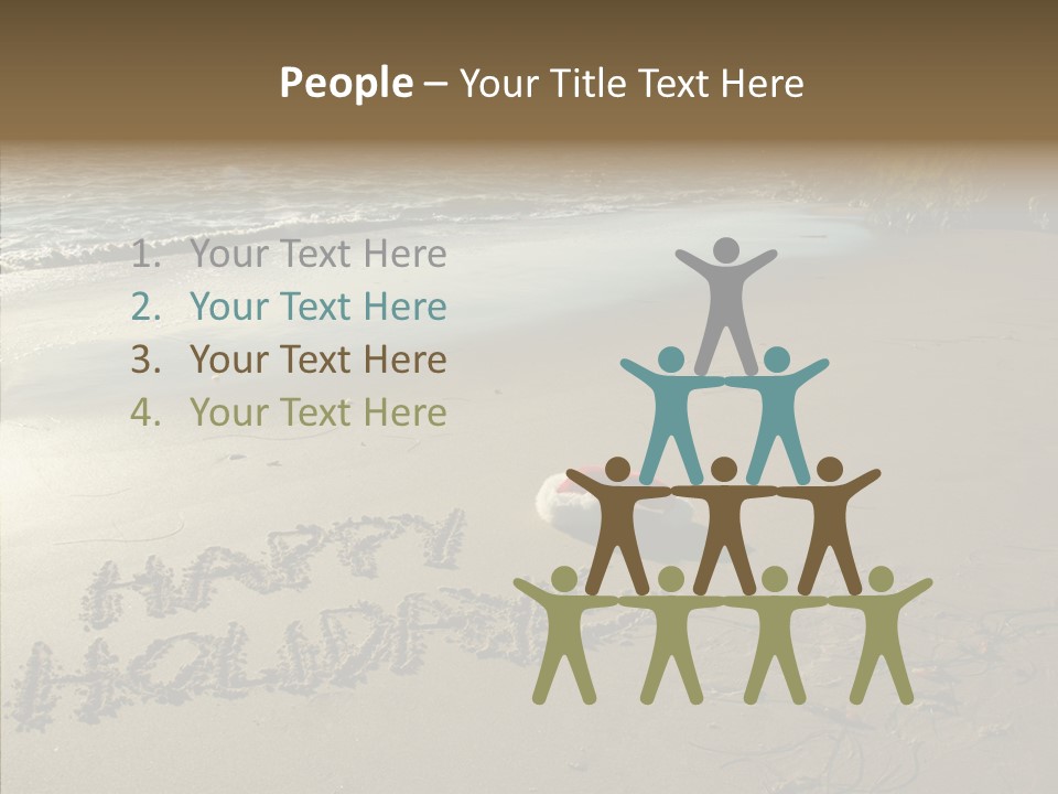 Finger Women Hold PowerPoint Template