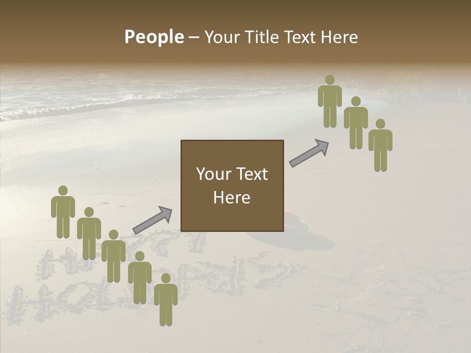 Finger Women Hold PowerPoint Template