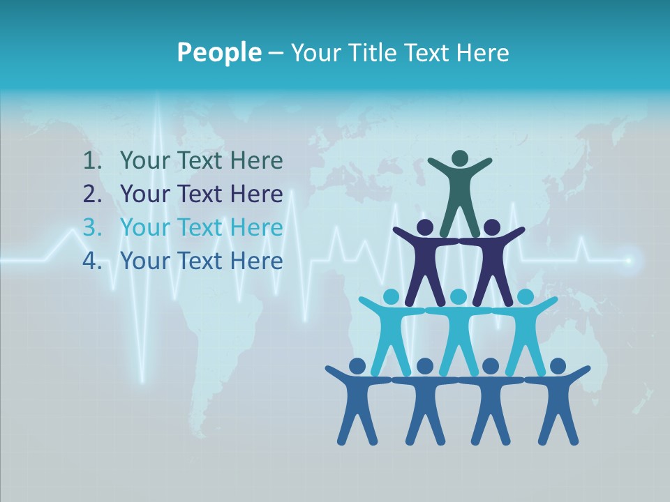 Hand Human Senior PowerPoint Template