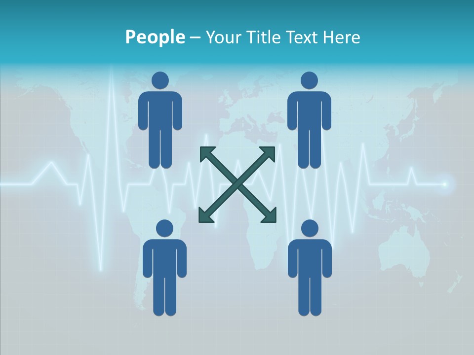 Hand Human Senior PowerPoint Template