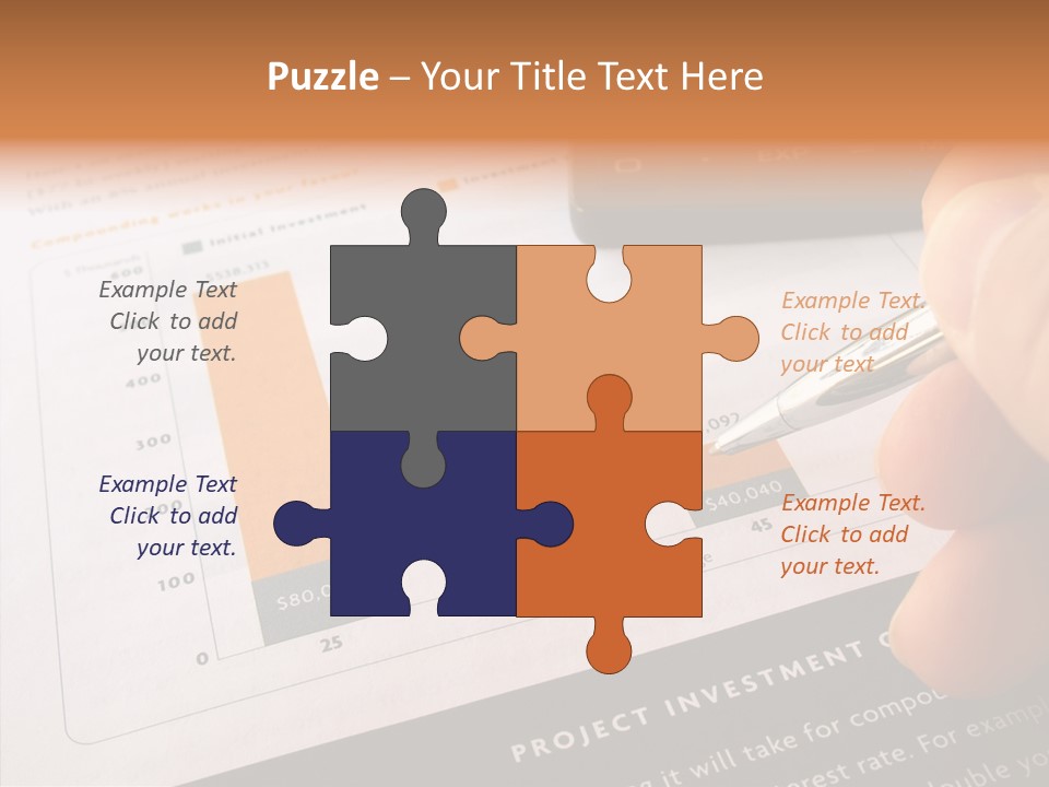 Togetherness Assist Two PowerPoint Template