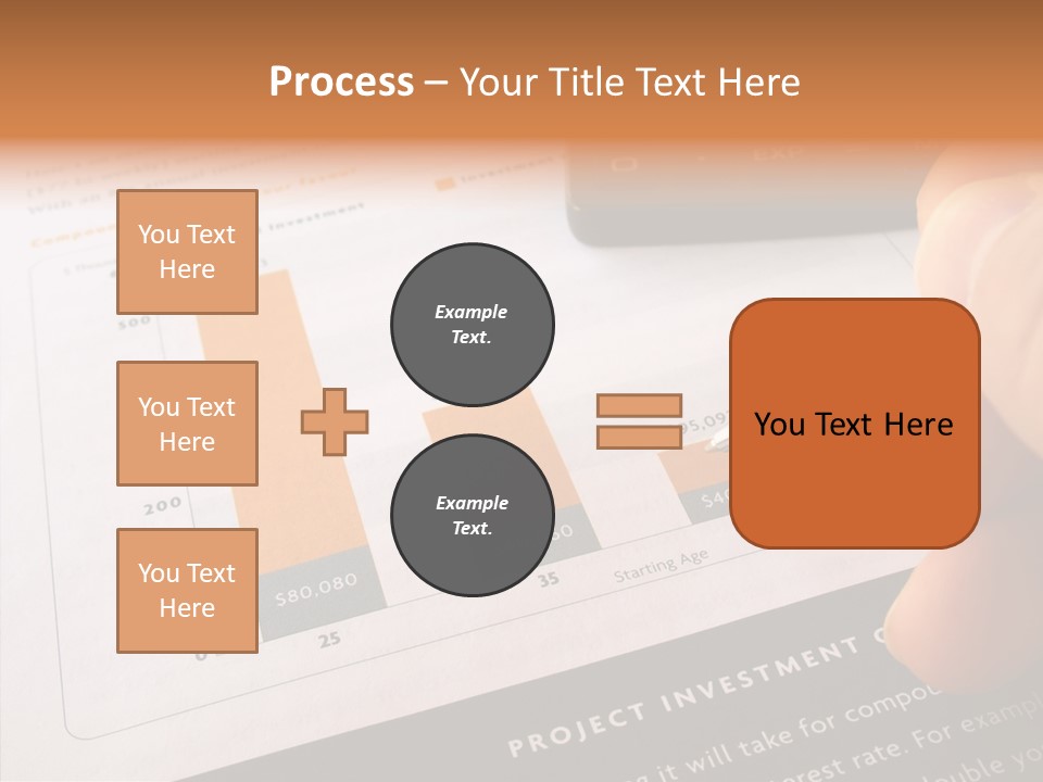 Togetherness Assist Two PowerPoint Template